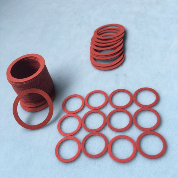Red Steel Paper Gasket